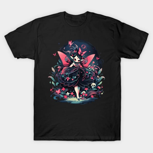 Dark Forest Fairy T-Shirt by DarkSideRunners